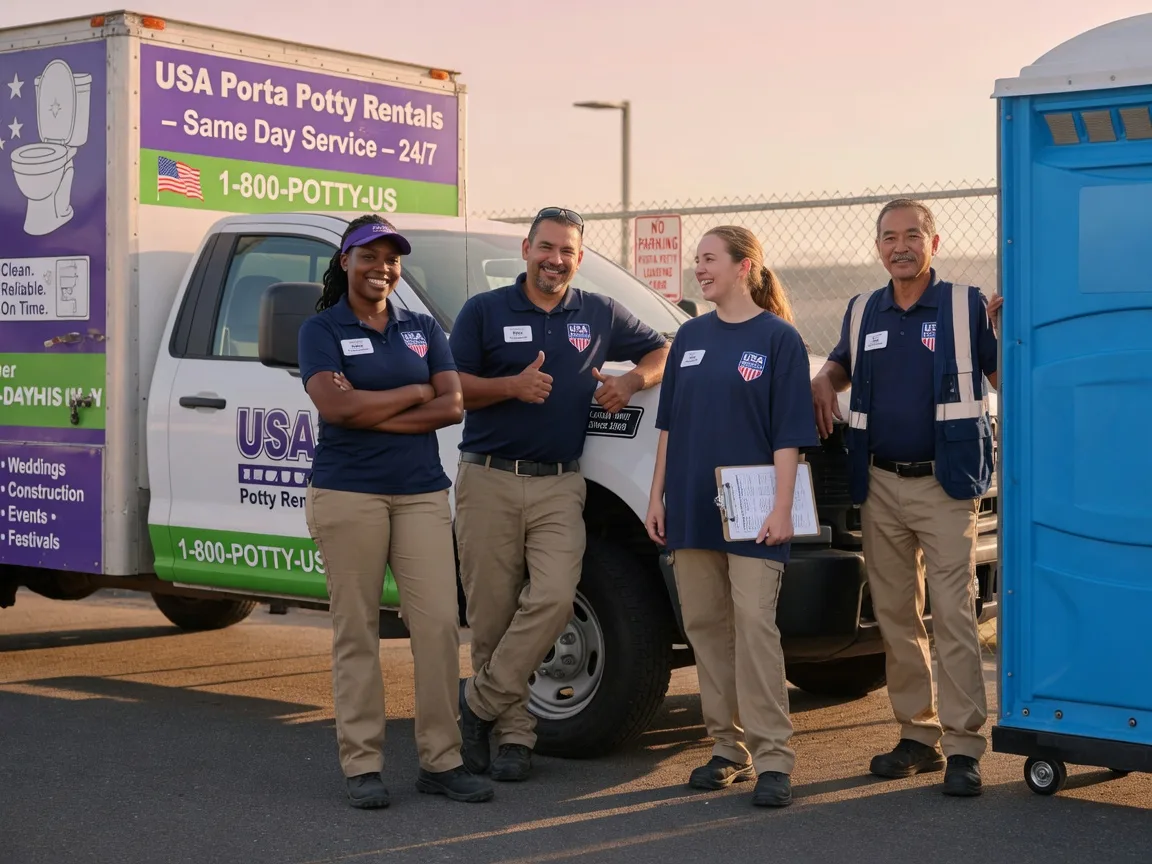 Porta Potty Rental company in Rome City, IN